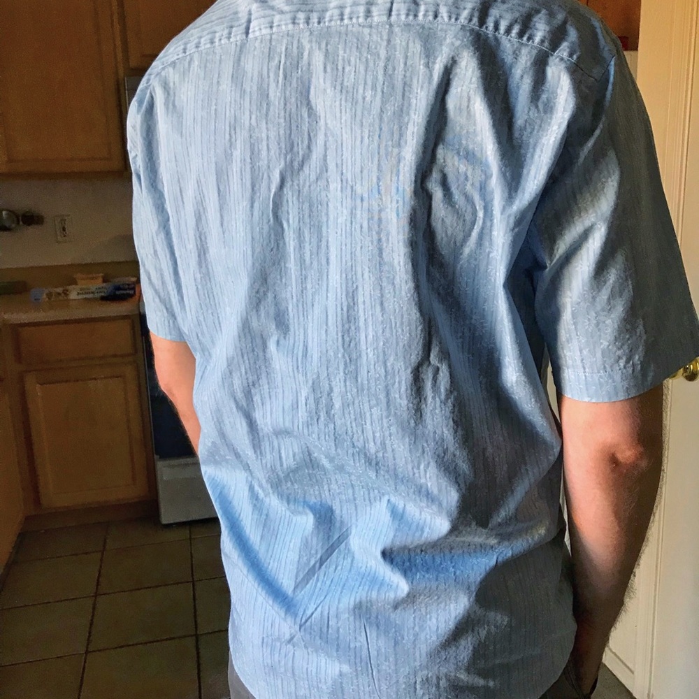 Perry Ellis FLORAL PRINT SHIRT - Picture 3 of 4